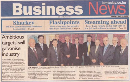 Pictured Andrew Smith, Allan Bell and colleagues